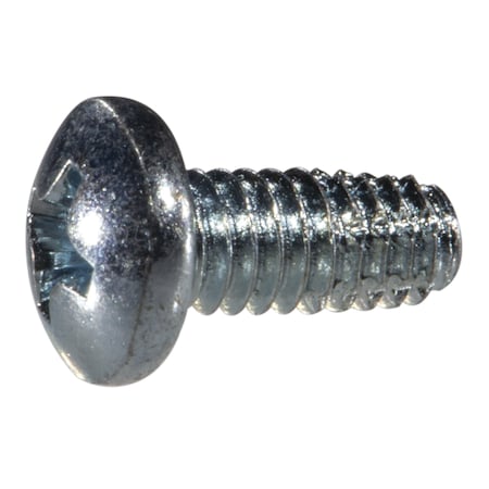 Midwest Fastener Thread Cutting Screw, #8 x 3/8 in, Zinc Plated Steel Pan Head Slotted Drive, 36 PK 61504